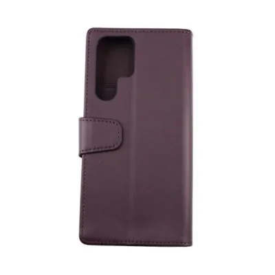 Samsung S22 Ultra Plånboksfodral med Extra Kortfack Rvelon - Mörklila