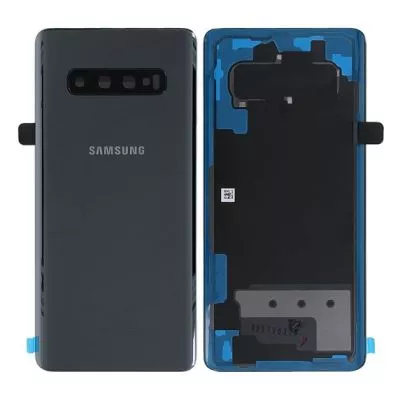 Samsung Galaxy S10 Plus (SM-G975F) Baksida Original - Keramik Svart