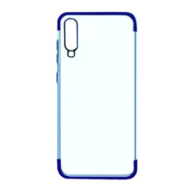 Stöttåligt Mobilskal Samsung A70 - Pläterad Blå