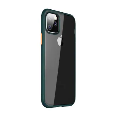 Stöttåligt Mobilskal iPhone 11 Pro - Grön/Transparent