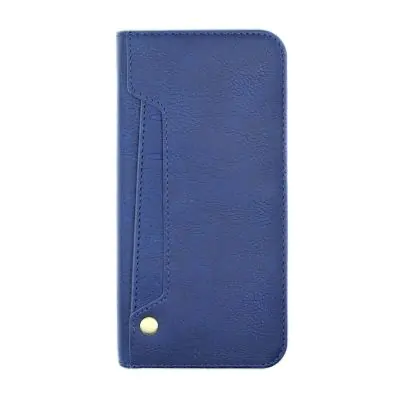 iPhone X/XS Plånboksfodral med Stativ och Extra Kortfack - Blå
