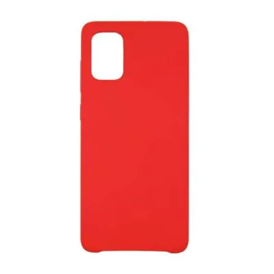 Samsung Galaxy A51 Silikonskal - Röd