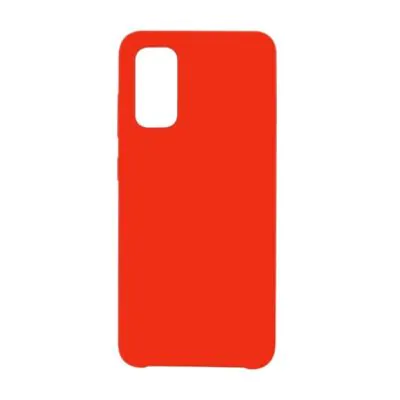 Samsung Galaxy S20 Silikonskal - Röd