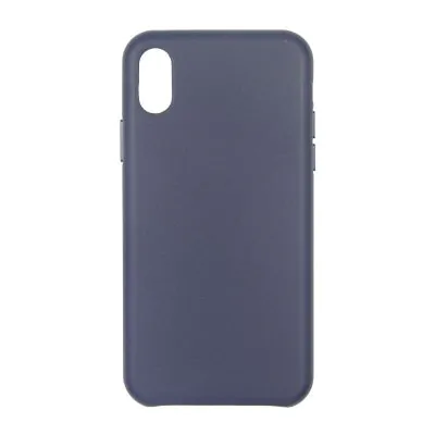 iPhone X/XS Läderfodral - Blå
