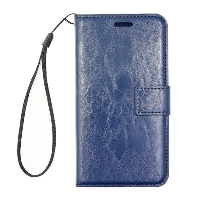 iPhone X/XS Plånboksfodral med Avtagbart Skal - Blå