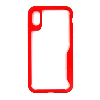 Mobilskal Stöttåligt iPhone X/XS - Röd