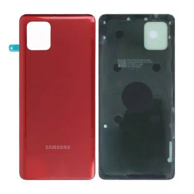 Samsung Galaxy Note 10 Lite Baksida - Röd