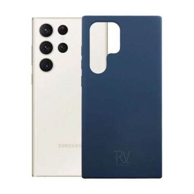 Samsung Galaxy S23 Ultra Silikonskal Rvelon - Blå