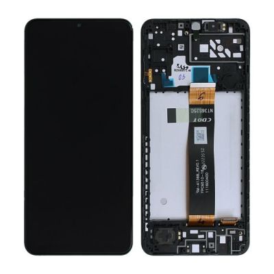 Samsung Galaxy A04s 2022 (SM-A047) Skärm med LCD Display Original - Svart