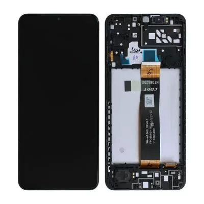 Samsung Galaxy A04s 2022 (SM-A047) Skärm med LCD Display Original - Svart