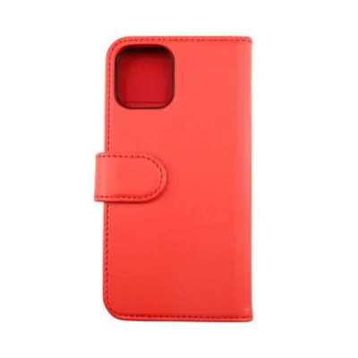 iPhone 13 Pro Plånboksfodral Magnet Rvelon - Röd