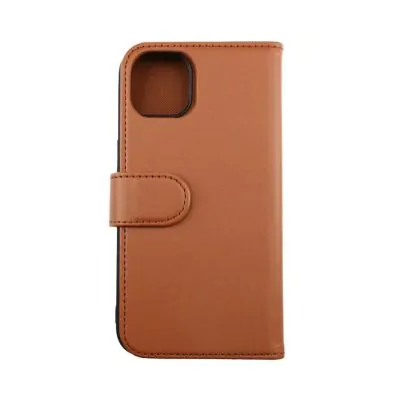 iPhone 13 Plånboksfodral Magnet Rvelon - Guldbrun