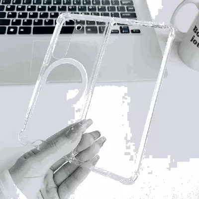 Samsung Galaxy Z Fold 5 5G Magnetfodral - Genomskinlig