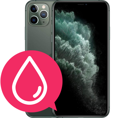 iPhone 11 Pro Sanering Vattenskada
