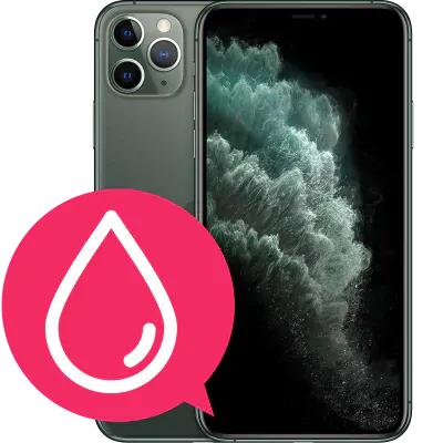 iPhone 11 Pro Sanering Vattenskada