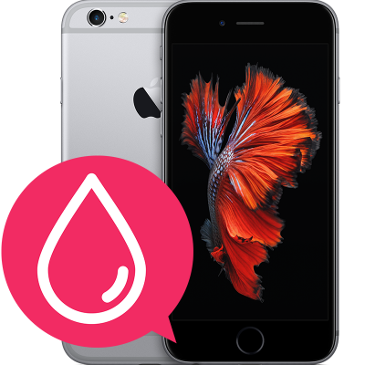 iPhone 6s Plus Sanering Vattenskada