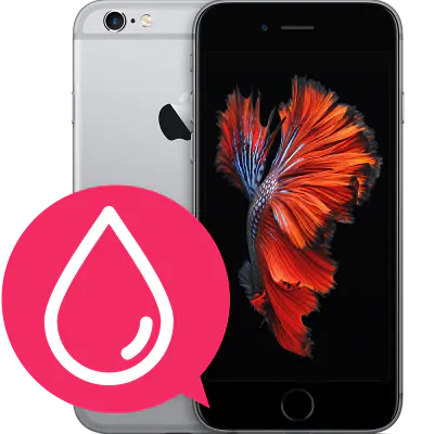 iPhone 6s Plus sanering vattenskada