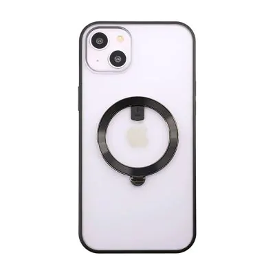 iPhone 14 Plus Skal med MagSafe Stativ Rvelon - Svart