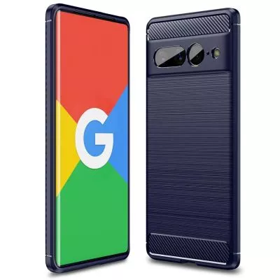 Mjukt Google Pixel 7 Pro TPU-fodral - Blå