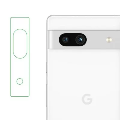 Google Pixel 7a linsskydd - Transparent