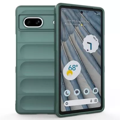 Flexibelt Google Pixel 7A 5G-fodral - Grön