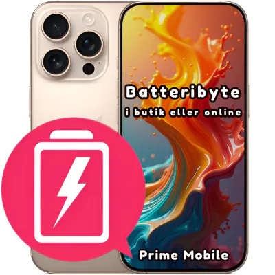 iPhone 16 Pro Batteribyte