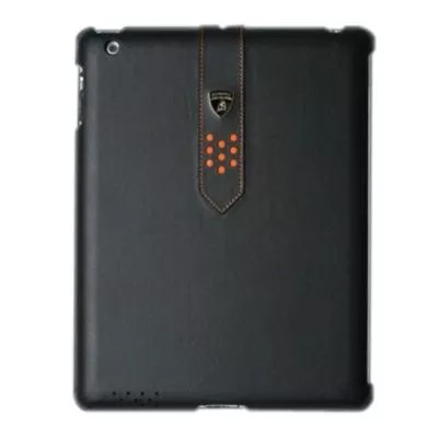 Skal/Fodral Lamborghini iPad 2/3 - Svart/Orange