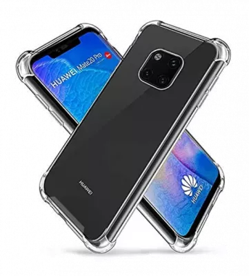 Stöttåligt Mobilskal Huawei Mate 20 Pro - Transparent