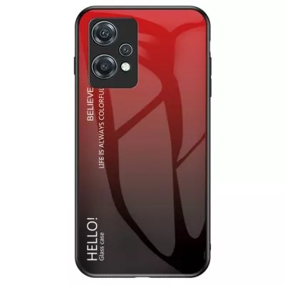 OnePlus Nord CE 2 Lite 5G Gradient-fodral - Gradient Röd Svart