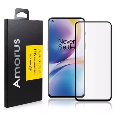 AMORUS OnePlus Nord 2 5G skärmskydd i härdat glas