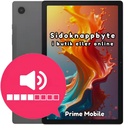 Galaxy Tab A8 10.5" (2021) Sidoknappbyte