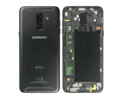Samsung Galaxy A6 Plus 2018 (SM-A605F) Baksida Original - Svart