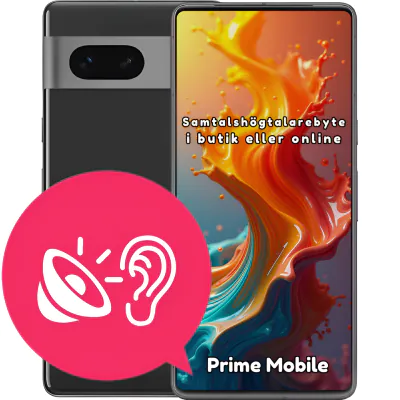 Google Pixel 7 Samtalshögtalarebyte