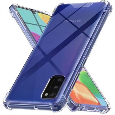 Stöttåligt Mobilskal Samsung Galaxy A41 - Transparent