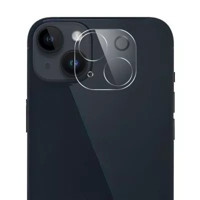 Anti-repa iPhone 15/Plus linsskydd - Transparent