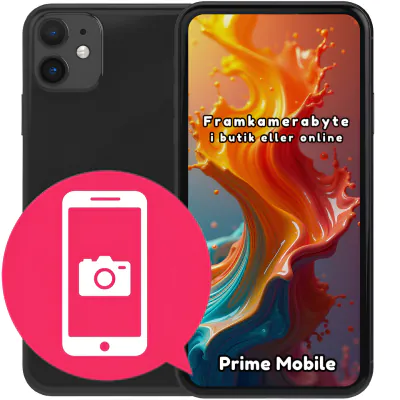 iPhone 11 Framkamerabyte