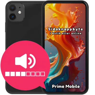 iPhone 11 Sidoknappbyte