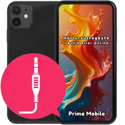 iPhone 11 Hörlursuttagbyte