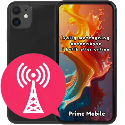 iPhone 11 Dålig mottagning antennbyte