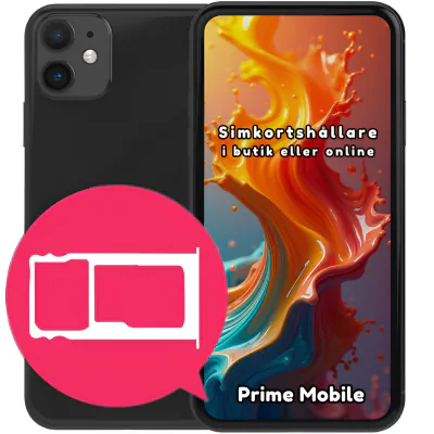 iPhone 11 Simkortshållare