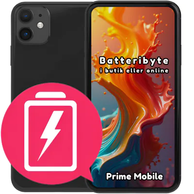 iPhone 11 Batteribyte Original kvalité