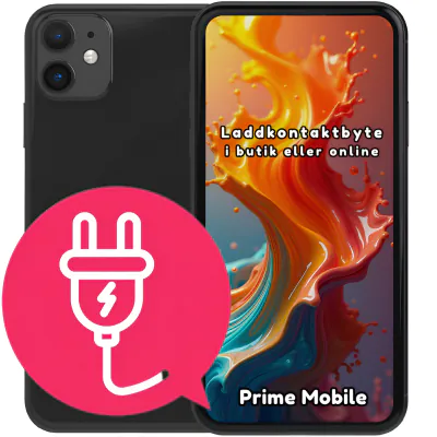 iPhone 11 Laddkontaktbyte