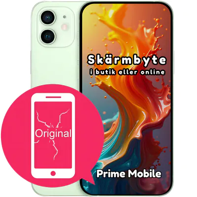 iPhone 12 Skärmbyte Original Kvalitet