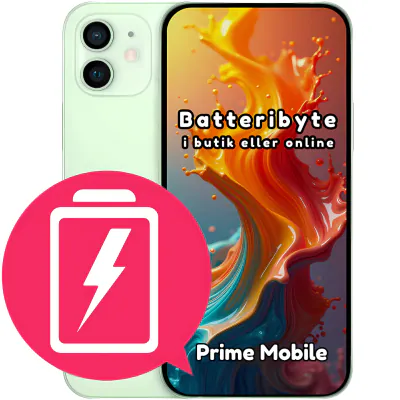 iPhone 12 Batteribyte Original kvalité
