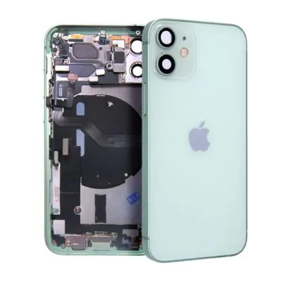 iPhone 12 Mini Baksida med Komplett Ram - Grön