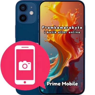 iPhone 12 Mini Framkamerabyte