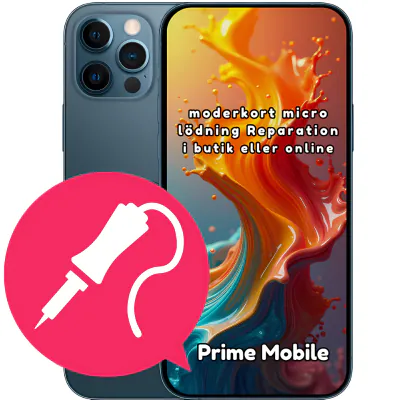 iPhone 12 Pro moderkort micro lödning Reparation