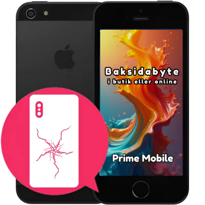 iPhone 5 Baksidabyte