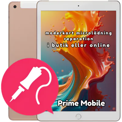 iPad 10,2" 8th gen (2020) moderkort microlödning reparation