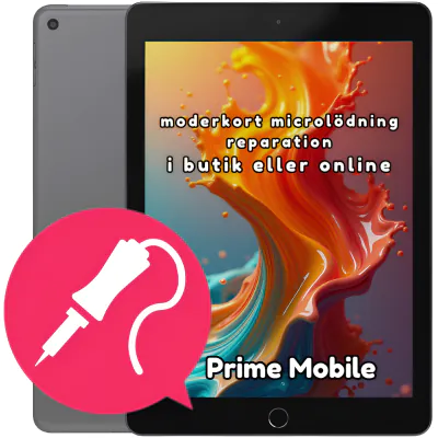 iPad 9,7" 5th gen (2017) moderkort microlödning reparation
